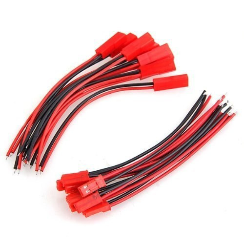 22 AWG JST Plug Connector 2 Pin Male Female Plug Connector Cable